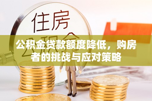 鹤山公积金贷款额度降低，购房者的挑战与应对策略